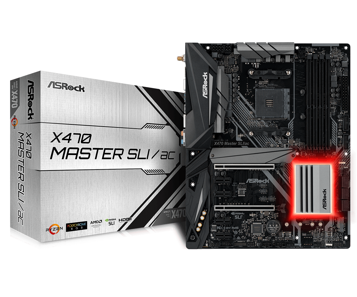 Asrock x470 master sli обзор